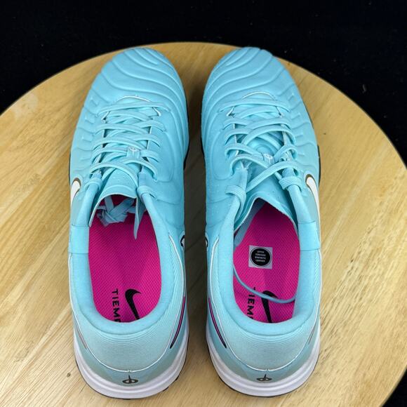 Nike Tiempo Legend 10 Pro Men’s Sz 10.5 Turf Soccer Cleats Copa Blue DV4342-401 - Picture 9 of 9